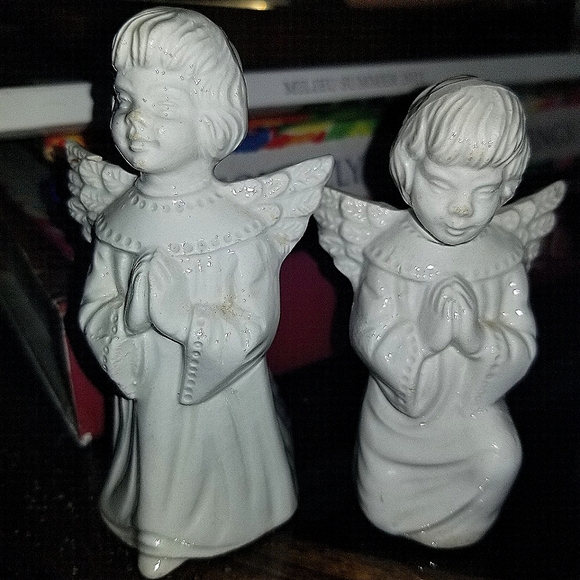 Five Italian angel mini candleholders - Picture 4 of 16